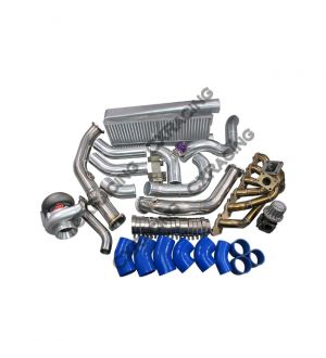 CX Racing T4 T70 Turbo Intercooler Kit For Land Cruiser J80 1FZ-FE 1FZ 1FZFE