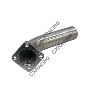 CX Racing 2'' Stainless 50mm Wastegate Dump Pipe Tube For Supra