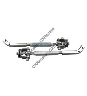 CX Racing Tension Arm Caster Link Control Tie Rods For Datsun 510