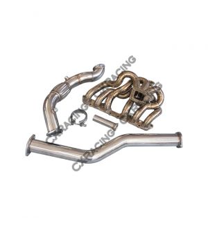 CX Racing GT35 T4 Turbo Kit Manifold Downpipe For 98-05 Lexus IS300 2JZ-GE NA-T Bolt On