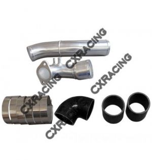 CX Racing Cold Air Intake Pipe Kit For RX7 RX-7 FD Stock Twin Turbo 92-02