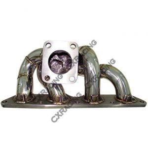 CX Racing Turbo Exhaust DSM Manifold Header For 1G Mitsubishi Eclipse
