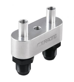 CX Racing Oil Block Kit For 2016+ GMC Canyon Chevy Colorado 2.8 Duramax Transmission Cooler