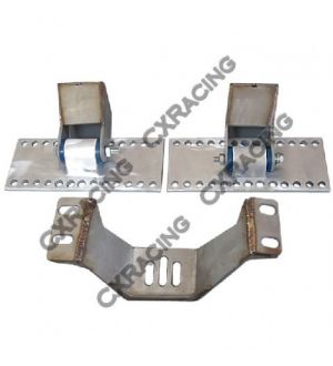CX Racing LS1 Engine T56 Transmission Mounts Swap Kit Header Y Pipe For 86-89 Supra MK3