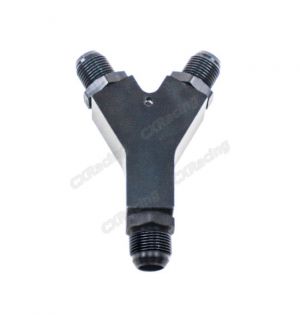 CX Racing Aluminum Oil Y-Block 3 x AN10 Fitting For Oil or Fuel Application