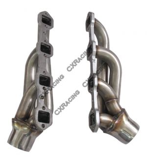 CX Racing Twin Turbo DIY Manifold Header For Ford Fox Body Mustang 5.0L