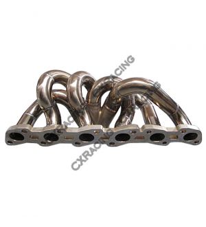 CX Racing Thick Turbo Exhaust Manifold For Nissan RB20 RB25 RB25DET NEW DESIGN