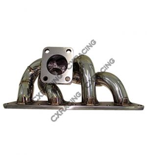 CX Racing Turbo Exhaust DSM Manifold Header For 1G Mitsubishi Eclipse