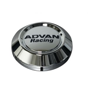 Advan Center Cap - Low Cap (Chrome) - 63mm / 5x100