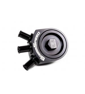Air/Oil Separator BLACK - Subaru 02-07 WRX, 04-21 STI, 04-08 FXT