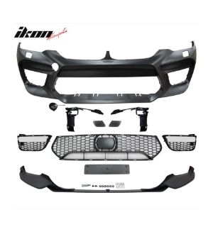 Ikon Motorsports 17-20 G30 to M5 Style Conversion Kit Front Rear Bumpers Side Skirt Ext. 2PC
