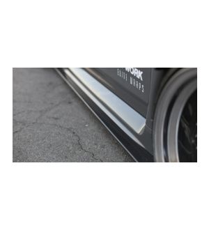 Aeroflow Dynamics 15-18 SUBARU WRX/STI CARBON FIBER SIDE SKIRT EXTENSION