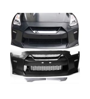 Ikon Motorsports 09-18 Nissan R35 GTR GT-R Coupe OE Factory Front Bumper Cover Replacement