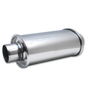Vibrant Ultra Quiet Resonator 3in Inlet/Outlet x 14in Overall Length