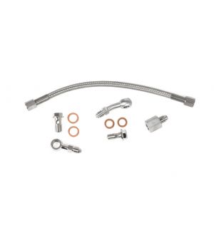 Turbocharger Oil Feed Line Kit - Subaru EJ 04-21 STI, 02-14 WRX/FXT/LGT Aftermarket Turbos*