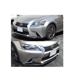 Ikon Motorsports 2013-2015 Lexus F Sport Only GS350 450 Sk Style Sedan Front Bumper Lip CF