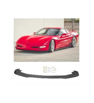 Ikon Motorsports 1997-2004 Chevy Corvette C5 IKON Style Carbon Fiber CF Front Bumper Lip Splitter
