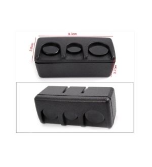 Ikon Motorsports 14-18 Silverado Sierra Escalade Center Console Coin Holder