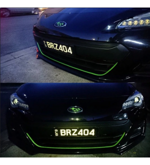 StickerFab Front Bumper STI TS Style Pinstripe - 2013-2021 BRZ