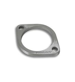 Vibrant 2-Bolt T304 SS Exhaust Flange (2.25in I.D.)