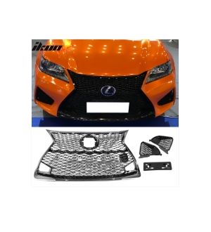 Ikon Motorsports Fits 16-19 Lexus GSF Sedan OE Factory Style Grille