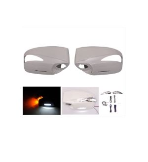 Ikon Motorsports 2015-2019 FRS GT86 FT86 BRZ Painted Mirror Cover Replacement LED -ABS #K1X