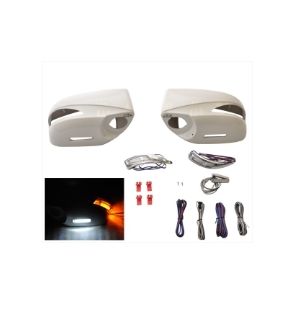 Ikon Motorsports Fits 2013-2014 Subaru FRS GT86 FT86 BRZ ABS Painted Mirror Cover ReplaceMent LED #37J