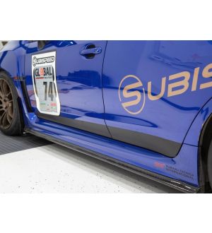 Sticker Fab 3D Carbon Exterior Lower Door Protection Kit - 2015-2021 WRX / STI