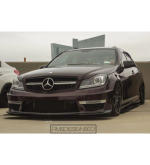 Aeroflow Dynamics 08-14 MERCEDES C-CLASS 300 SPLITTER V1