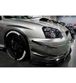 Aeroflow Dynamics 04-05 WRX/STI FRONT CANARDS V2