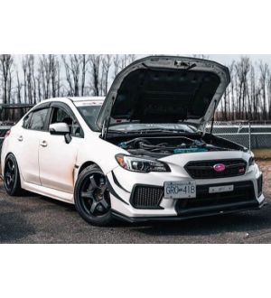 Aeroflow Dynamics 15-17 SUBARU WRX/STI FRONT BUMPER CANARDS V6