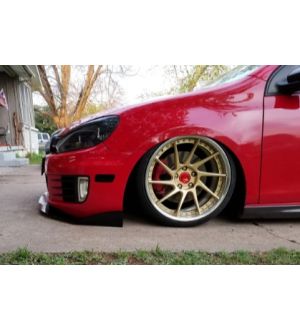 Aeroflow Dynamics 10-13 VOLKSWAGEN GOLF GTI MK6 WITH NO FACTORY LIP V2