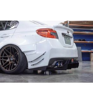 Aeroflow Dynamics 15-18 SUBARU WRX/STI REAR DIFFUSER V3