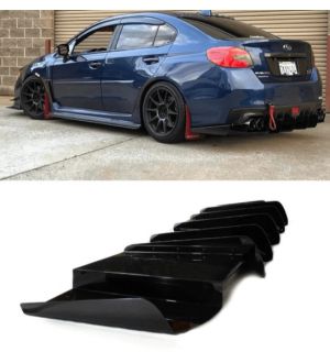 Aeroflow Dynamics 15-18 SUBARU WRX/STI REAR DIFFUSER V1