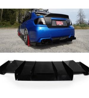 Aeroflow Dynamics 11-14 SUBARU WRX/STI REAR DIFFUSER SEDAN MODELS ONLY