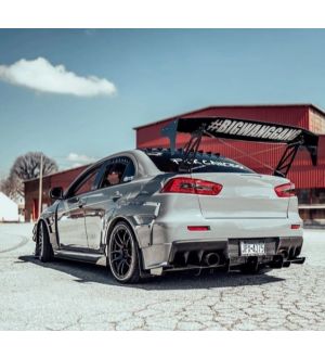 Aeroflow Dynamics 07-14 EVO X REAR DIFFUSER V1