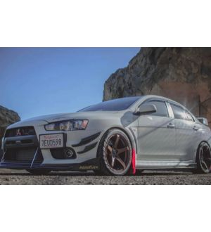 Aeroflow Dynamics 07-14 EVO X REAR DIFFUSER V2