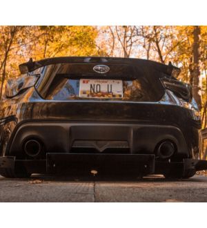 Aeroflow Dynamics 13+ BRZ/FRS REAR DIFFUSER V2