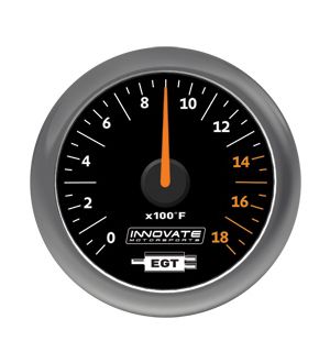 Innovate Motorsports MTX-A: Exhaust Gas Temperature (EGT) Gauge