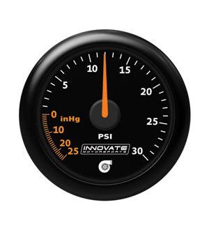 Innovate Motorsports MTX-A: 30 PSI Vacuum / Boost Gauge