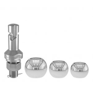 Curt Switch Ball Trailer Ball Set (1-7/8in 2in & 2-5/16in Balls 1in x 2-1/4in Shank)