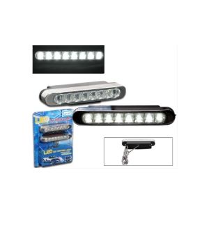 Ikon Motorsports 4 Inch Benz 125Mm Led Drl Daytime Running Driving Fog Lights Lamps White