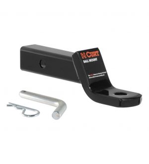 Curt Class 3 Ball Mount w/Pin (2in Shank 7500lbs 2in Drop 7-1/2in Long in Box)