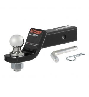 Curt Loaded Ball Mount w/1-7/8in Ball (2in Shank 3500lbs 2in Drop)