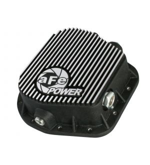 aFe Power Rear Differential Cover (Machined) 12 Bolt 9.75in 11-13 Ford F-150 EcoBoost V6 3.5L (TT) - 46-70152