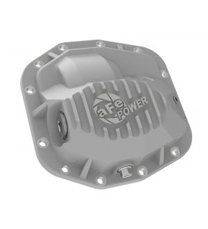 aFe Street Series Front Differential Cover Raw 2018+ Jeep Wrangler (JL) V6 3.6L (Dana M186) - 46-71010A