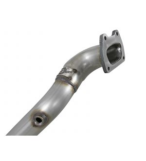 aFe Twisted Steel  Street Connection Pipes Stainless 11-19 Dodge Challenger V6-3.6L