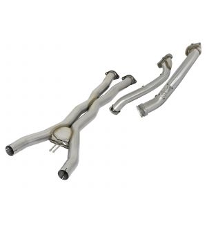 aFe MACH Force-Xp 3in X-Pipe & Conn Pipes Power Package 14-18 Chevy Corvette (C7) & Z06 V8-6.2L/6.2L