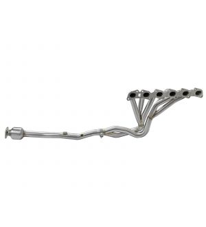 aFe Power Twisted Steel Long Tube Header & Connection Pipes (Street Series) 01-16 Nissan Patrol
