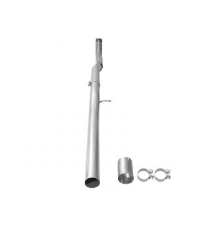 aFe ATLAS 4in Aluminized Steel Exhaust Test Pipe GM Diesel Trucks 11-15 V8 6.6L (td)